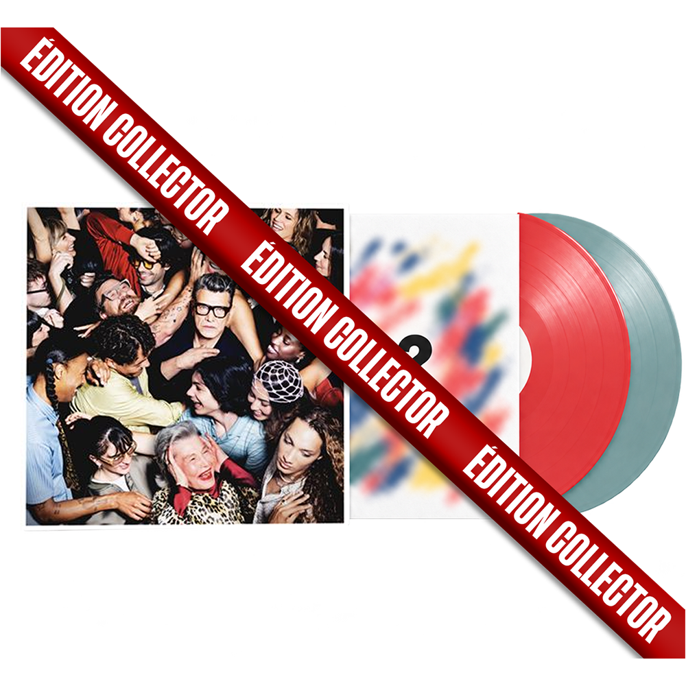 CHER(E)S AMIE(E)S - DOUBLE VINYLE COULEUR DÉDICACÉ ET PERSONNALISÉ AVEC PEINTURE - ÉDITION ULTRA COLLECTOR